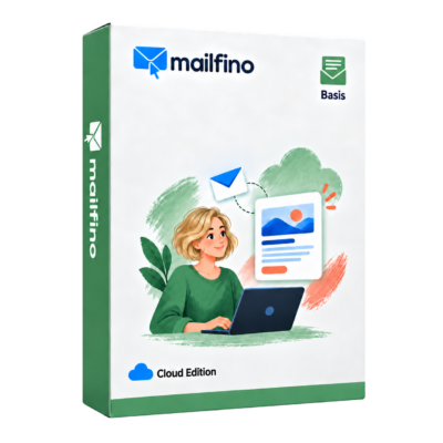 Symbolic mailfino Cloud Basis product box